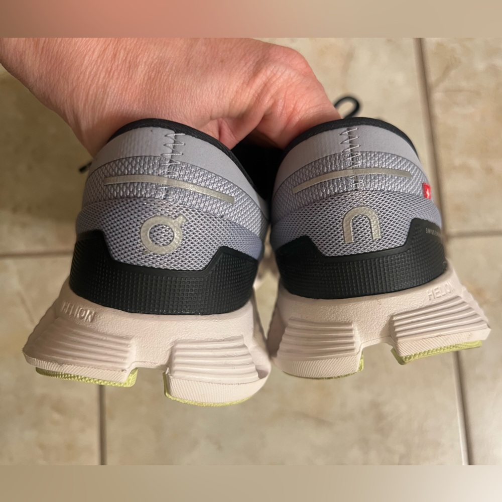 On Running Cloud X Sneakers in Black and Blueish/Gray - Picture 4 of 13